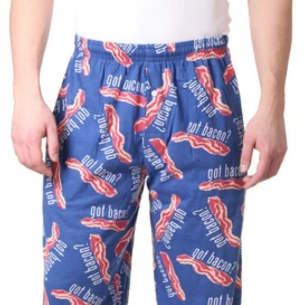 Got bacon Men's pajama bottoms